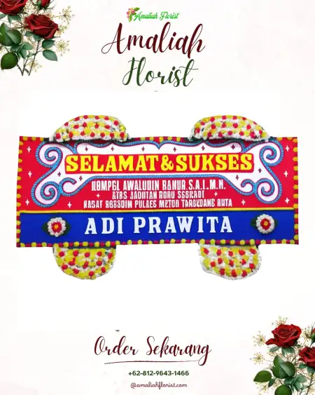 Papan Bunga Ucapan Selamat Bime