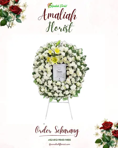 Krans Bunga Duka Bime